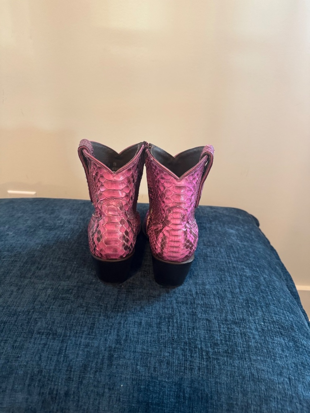 Idlywind pink python boots - Picture 3 of 4
